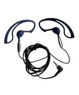 Sony Walkman SPORT Running EARHOOK HEADPHONES Earphone - Blue MDR-J10 - $22.76