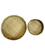 Handmade Rattan Placemats Eco-Frindly Dining Table Wicker for Round Wove... - $460.67 MXN