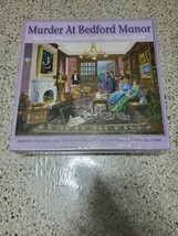Bits &amp; Pieces 1000 Piece Mystery Puzzle, Murder At Bedford Manor - $15.83