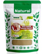 Natural &amp; Organic Rose Flavour Herbal Waxing Powder for All Types of Hai... - $14.41