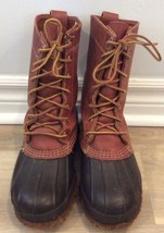 Vtg L.L. Bean Maine Women&#39;s Hunting Duck Boots Size 5 Made USA 7-Eyelet ... - £29.91 GBP