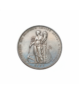 Medaglia d&#39;arte storica 1833 tedesca Zollverein e Ludovico I Baviera res... - $243.23 MXN