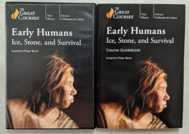 The Great Courses: Early Humans Ice, Stone, and Survival (DVD + Guidebook) - $45.53