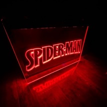 Spider Man Led Neon Sign Home Decor, Lights Decor ArtLed  - £20.43 GBP+