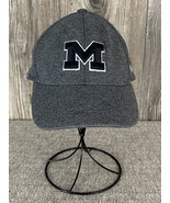 University Of Michigan Wolverines Fitted Ball Cap &quot;One Size&quot; Embroidered... - £7.43 GBP