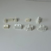 Game of Life Replacement Parts 7 Buildings 1985 - £11.25 GBP