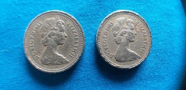 Two 1983 Royal Arms One Pound Coins. One coin with the error &quot;DECUS ET TUTAMEN&quot;  - £260.22 GBP