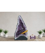22” Tall Deep Purple Amethyst Cathedral Geode 11” Wide Mined In Brazil(4... - $94,405.17 MXN