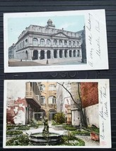 New Orleans UDB Undivided Back 4 Postcards Cabildo Audubon Detroit Publishing - £9.48 GBP