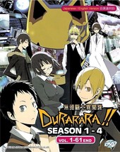 Durarara!! Season 1-4 Vol.1-61 END Complete Series Anime DVD [English Dubbed] - £26.37 GBP