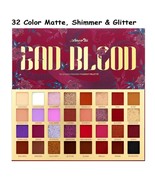 [Amor Us] Amorus Bad Blood 32 Color Matte Shimmer Glitter Shadow Palette - $17.63 CAD