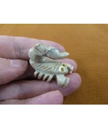 (Y-SCO-5) little tan SCORPION stone carving SOAPSTONE Peru love baby sco... - $162.31 MXN
