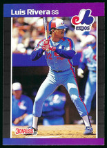 1989 Donruss #578 Luis Rivera Montreal Expos - £1.56 GBP