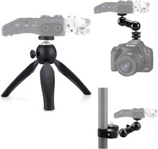 3-In-1 Zoom Recorder Tripod, Clamp Mount Stand Accessory, 100Mkiii, Acetaken. - £33.87 GBP