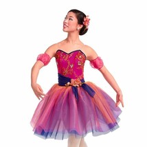 Curtain Call Costumes Treasured Ballet Dance Lyrical Outfit sz CME 7 8 - $49.99
