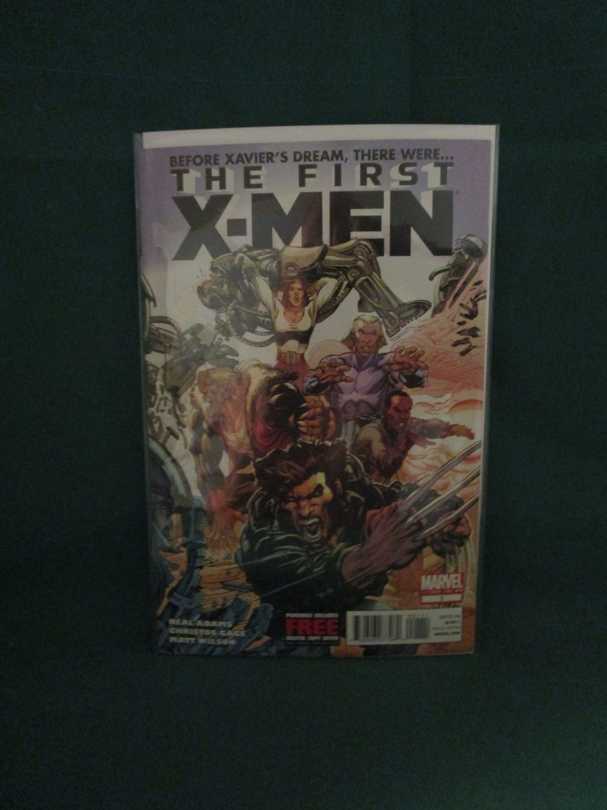 Primary image for 2012 Marvel - The First X-Men  #1 - 8.0
