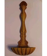 Vintage Metal Ladel Wall Hang Decor Yellow Mustard Brownish Color - $363.73 MXN