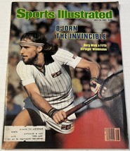 Vintage Sports Illustrated July 14, 1980 Bjorn Borg Tennis Wins Fifth Wimbledon - £7.82 GBP