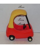 Vintage Little Tikes Dollhouse Cozy Coupe Yellow Orange Replacement Rare... - $698.25 MXN