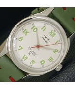 AUTHENTIC HMT JANATA HAND-WINDING MENS WHITE DIAL WATCH a600028-4 - $21.99