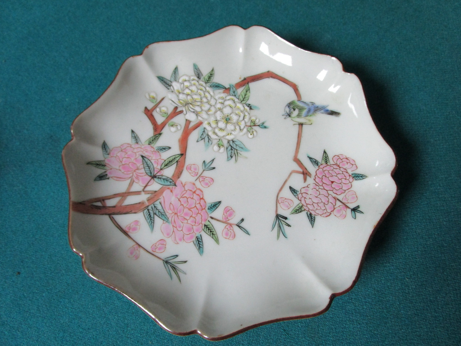 Vintage Japanese Handpainted Plate 6&quot; Original [80] - $63.35