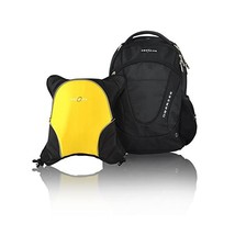 Obersee Oslo Diaper Bag Backpack with Detachable Cooler (Black/ Yellow)  - £295.33 GBP