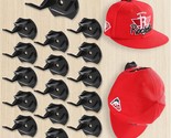 Adhesive Hat Rack For Wall Baseball Caps, 16 Pack Hooks For Hats, Strong... - $32.29
