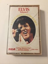 Elvis A Legendary Performer, Vol. 1 by Elvis Presley (Cassette, Mar-1992, RCA) - £1.53 GBP