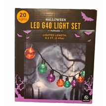New 20 Mini Lights Halloween Indoor/Outdoor G40 8 Foot - $12.24