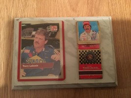 Terry LAbonte Nascar Wall Plaque with Matches winston cup series 1984 - £23.58 GBP