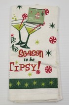VV) Kay Dee Designs Tipsy Terry Holiday Christmas Kitchen Dish Towel 16x26 - $9.89