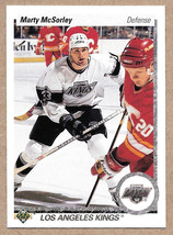 1990-91 Upper Deck #212 Marty McSorley Los Angeles Kings - $1.99