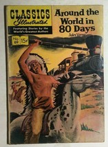 Classics Illustrated #69 Around The World...80 Days By Jules Verne (Hrn 136) Vg+ - £10.22 GBP