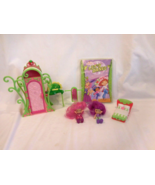 Strawberry Shortcake Wardrobe Closet Toy Furniture + Dolls + Bed + DVD L... - $285.89 MXN