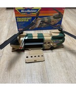 1989 Galoob Micro Machines Transport Chopper In Box Works New - $247.50