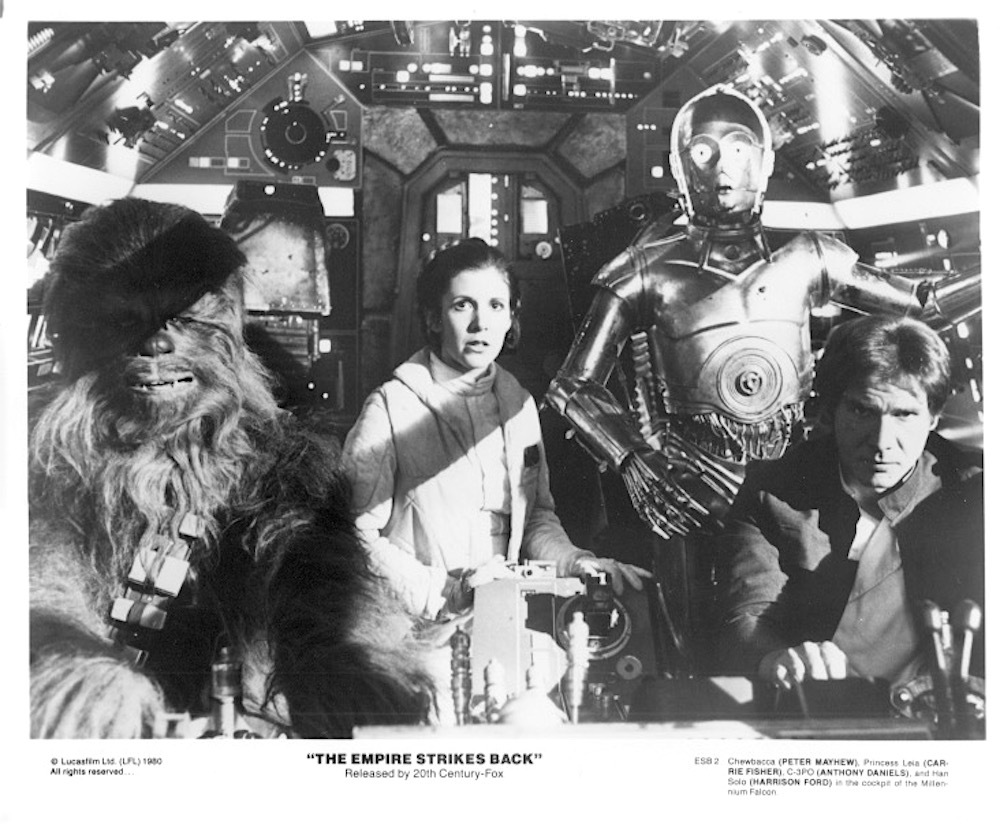 1980’s THE EMPIRE STRIKES BACK Millennium Falcon cockpit crew original b... - $19.99