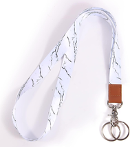 Lanyards for Keys, White Keychain Long Lanyard for Women Men, Cute Neck ... - £7.32 GBP