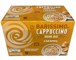 Caramel Cappuccino K-Cup Pods for Keurig 12 PK ~  Barissimo Drink Mix - $12.50