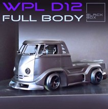 Custom Body Compatible with WPL D12 RC Trucks 1:10 Scale Unassembled Bui... - £73.14 GBP