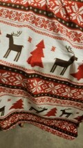 Deer and Trees Fleece Throw 48&quot;x64&quot; - £6.98 GBP