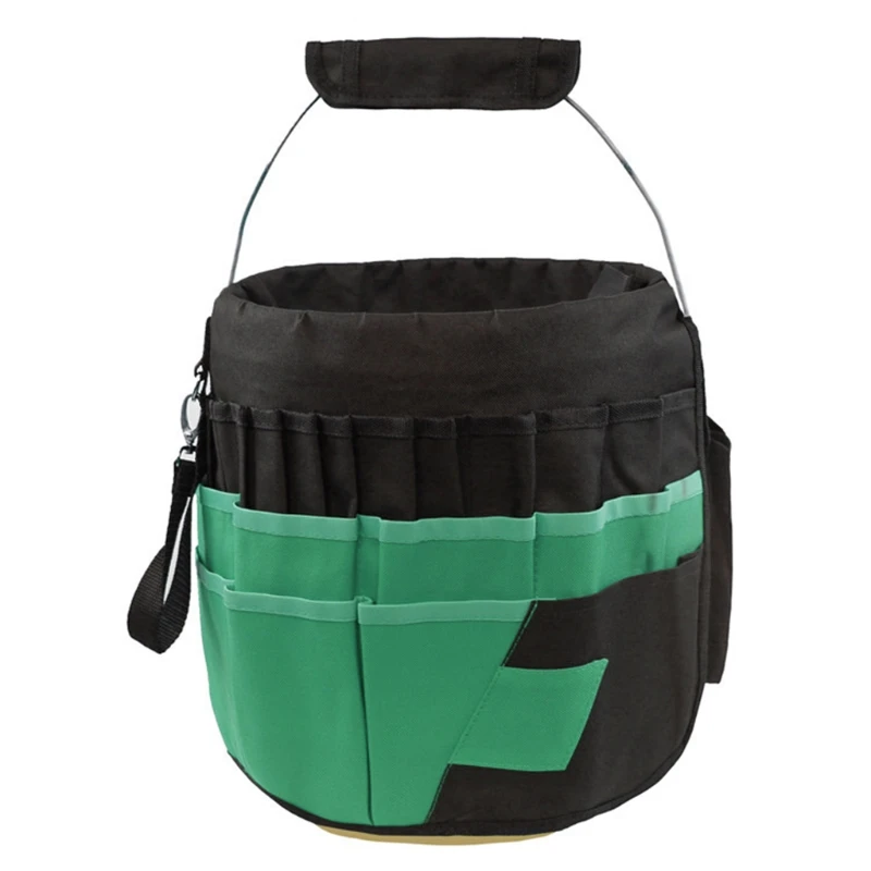 Gardening Tools Bucket Bag with 42 Pockets Outdoor Multifunctional Bette... - $75.35