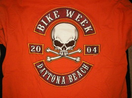 2004 Daytona Beach Florida Bike Week T-SHIRT - £19.65 GBP