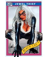 Greg Horn SIGNED Black Cat 11x17 Art Print / 1990 Marvel Universe Card H... - $564.31 MXN