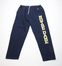 Vintage 90s Champion Mens XL Faded Notre Dame University Wide Leg Sweatpants - £58.92 GBP