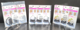 (9) Scunci Bendini Hair Clips Mix Set Flower Bead Jewel Slide Snap Hold Lot NEW - £22.21 GBP