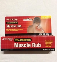 Muscle Rub Extra Strength Gel Generic Ben-gay 1.5 Oz Tube - $18.85