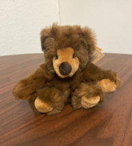 RUSS BERRIE - 5" SITTING BEAR - GRIZZLES - $5.89