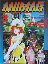 ANIMAG Magazine Vol 3 #2 Vintage Anime Record of Lodoss War The Silent Service.. - $14.84