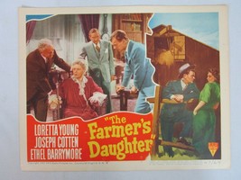 The Farmer&#39;s Daughter 1947 11x14 Lobby Card #8 Loretta Young Joseph Cotten - £38.91 GBP
