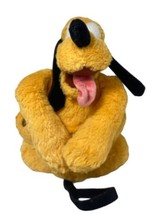Disney Store Pluto Exclusive Plush Dog Lying Down 10 inches Long Stuffed... - £8.51 GBP